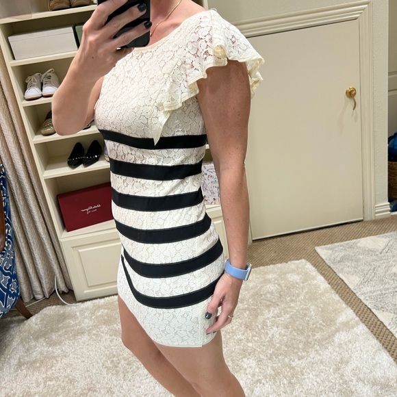 BCBGMaxAzria "Renata" Lace Sz 2 - Picture 2 of 9